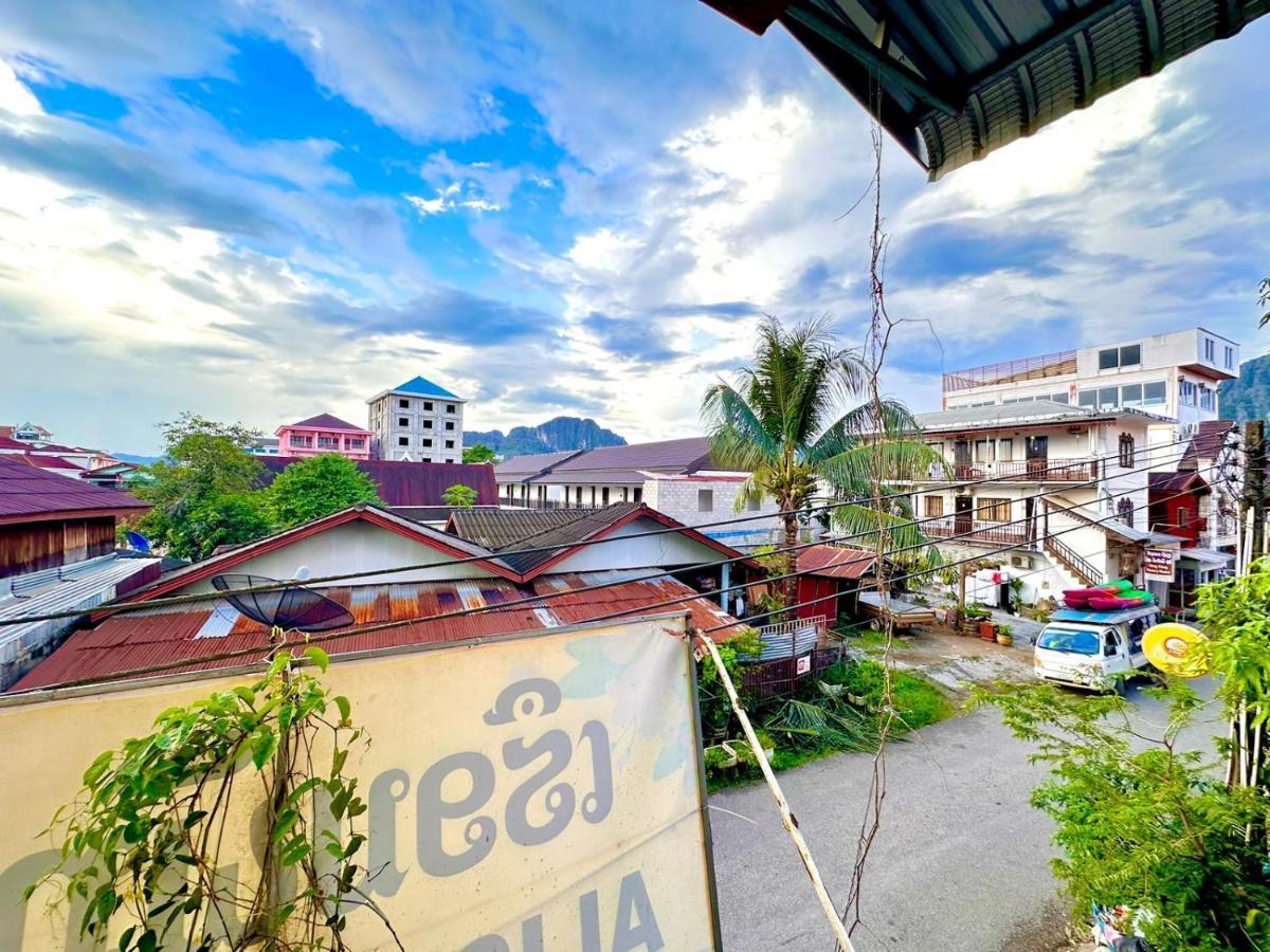 Vang Vieng Global Hostel Luaran gambar