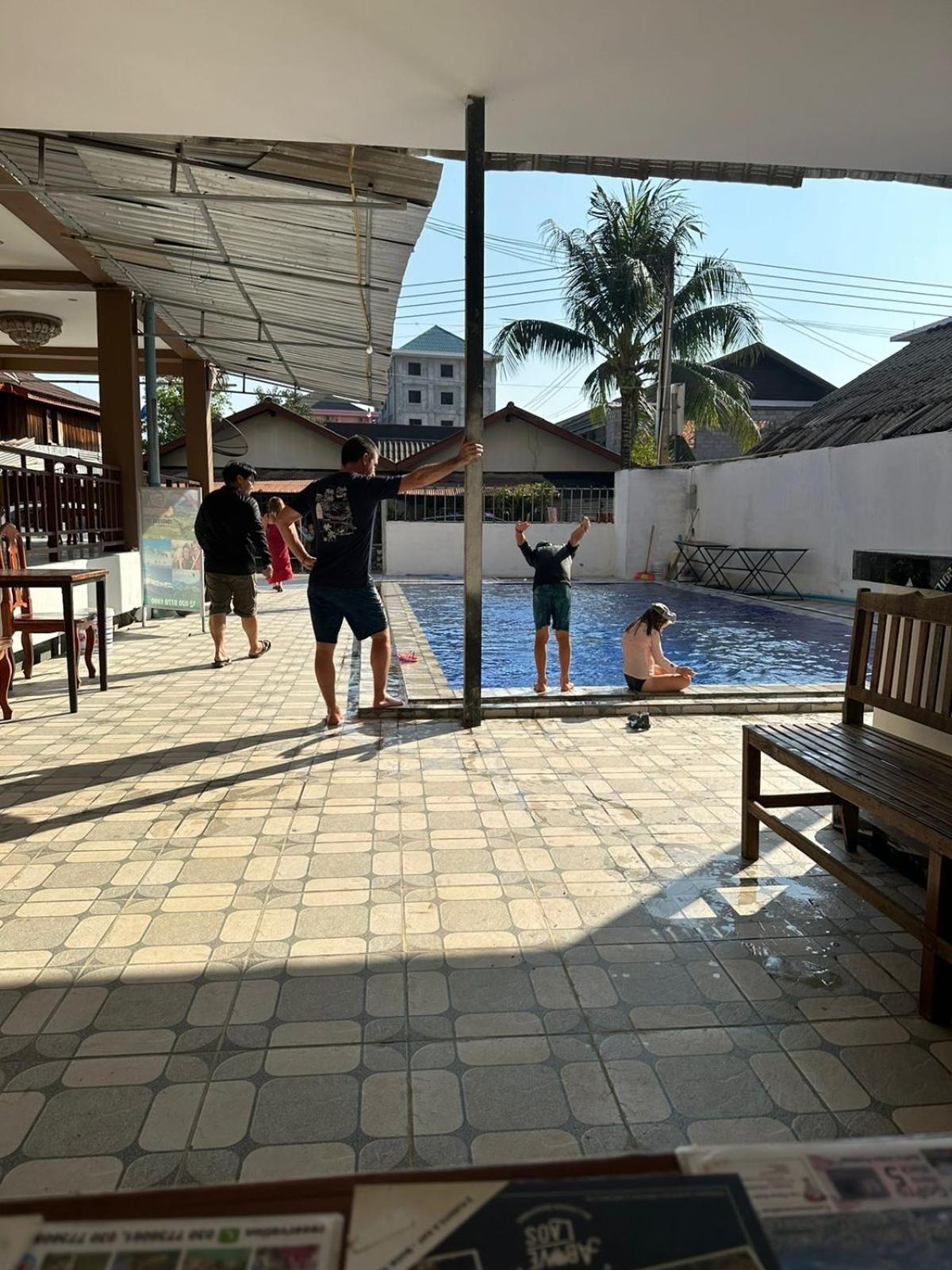Vang Vieng Global Hostel Luaran gambar