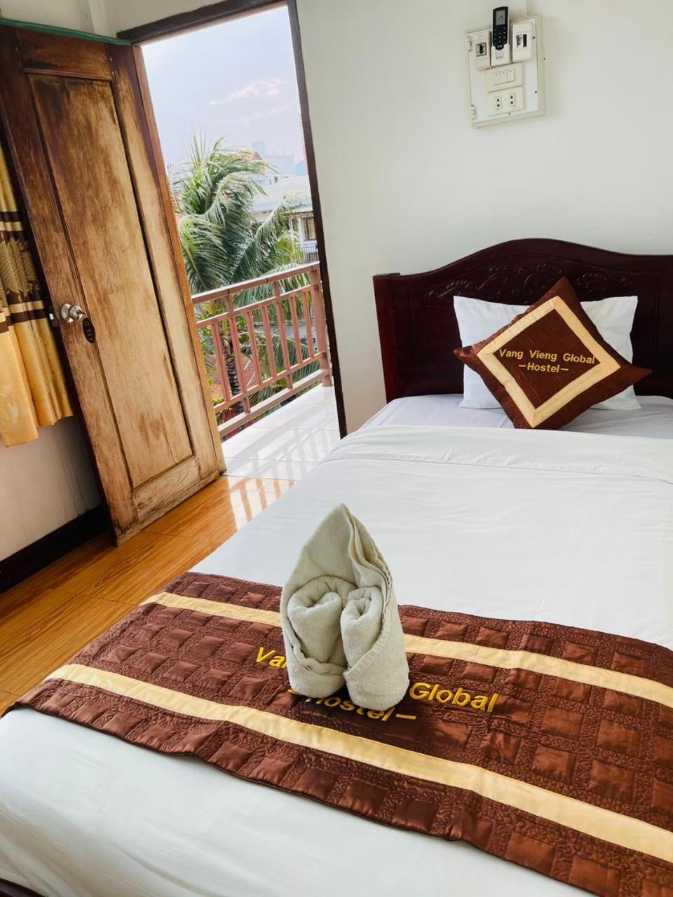 Vang Vieng Global Hostel Luaran gambar