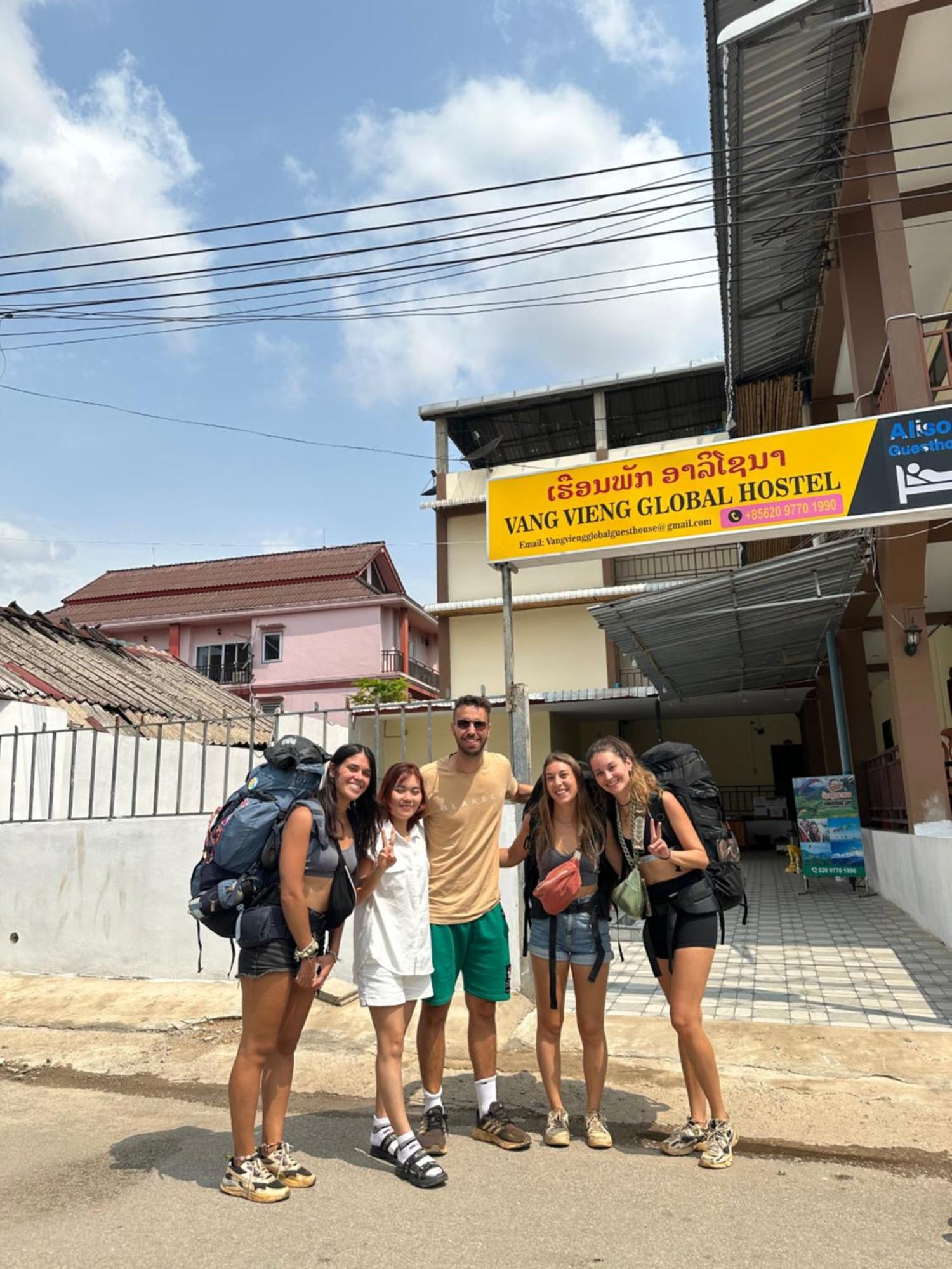 Vang Vieng Global Hostel Luaran gambar